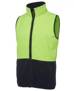 JBs Hi Vis Polar Vest - 6HVPV