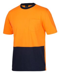 JB's Hi Vis Crew Neck Cotton T-Shirt - 6HVTC