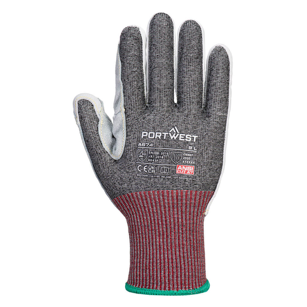 CS Cut F13 Leather Glove - A674