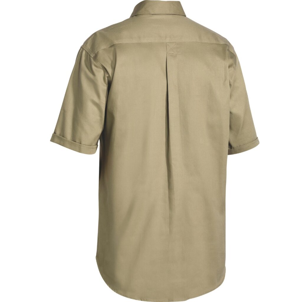 Closed Front Cotton Drill Shirt - BSC1433