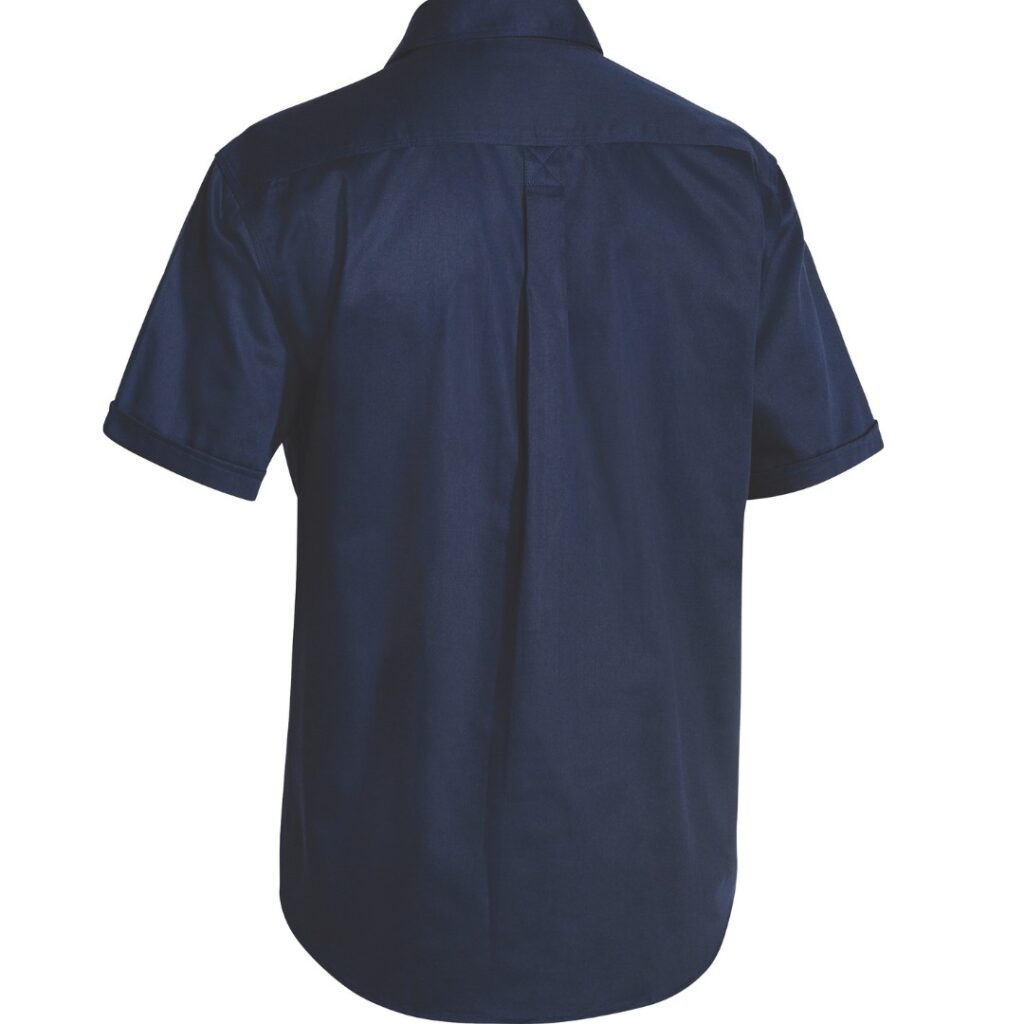 Closed Front Cotton Drill Shirt - BSC1433