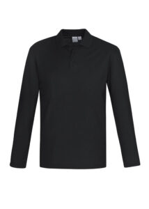 Mens Crew L/S Polo - P400ML