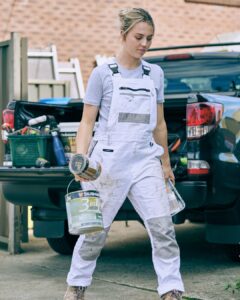 Painters Contrast Bib & Brace Overall - BAB0422