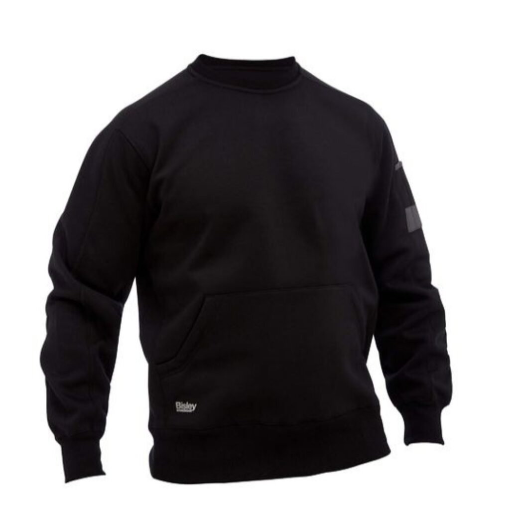 Work Fleece Crew Neck Jumper - BK6723