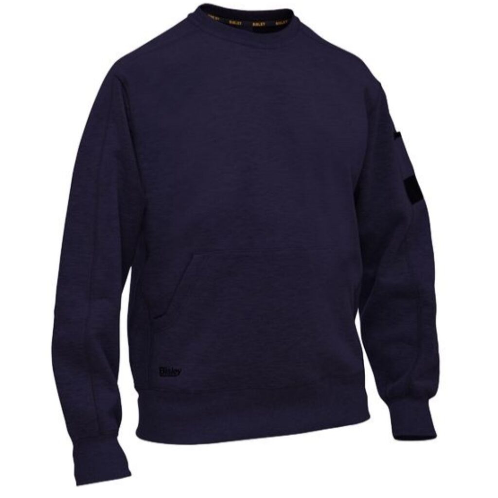 Work Fleece Crew Neck Jumper - BK6723