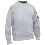 Work Fleece Crew Neck Jumper - BK6723