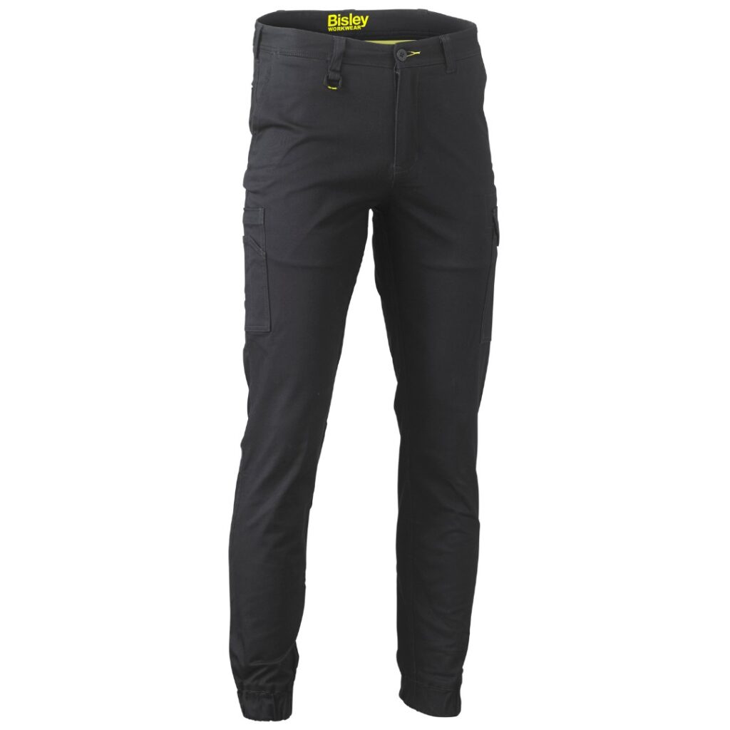 Stretch Cotton Drill Cargo Cuffed Pants - BPC6028