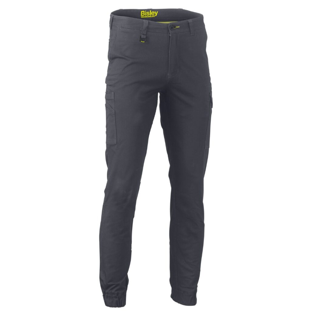 Stretch Cotton Drill Cargo Cuffed Pants - BPC6028
