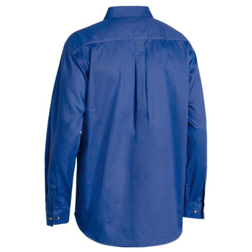 Closed Front Cotton Drill Shirt - BSC6433
