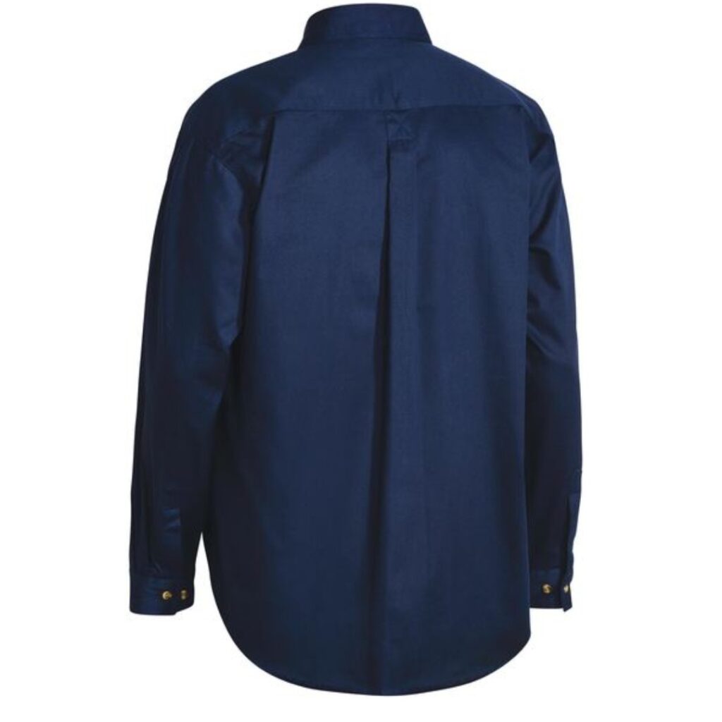 Closed Front Cotton Drill Shirt - BSC6433