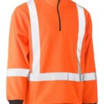 TTMC Hi Vis Polar Fleece 1/4 Zip Pullover