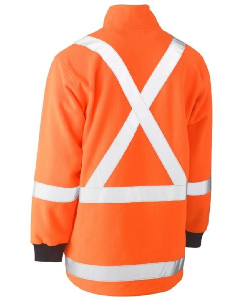 TTMC Hi Vis Polar Fleece 1/4 Zip Pullover