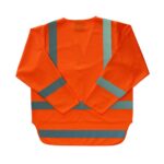 Hi-vis Long Sleeve Orange Day/Night Safety Vest