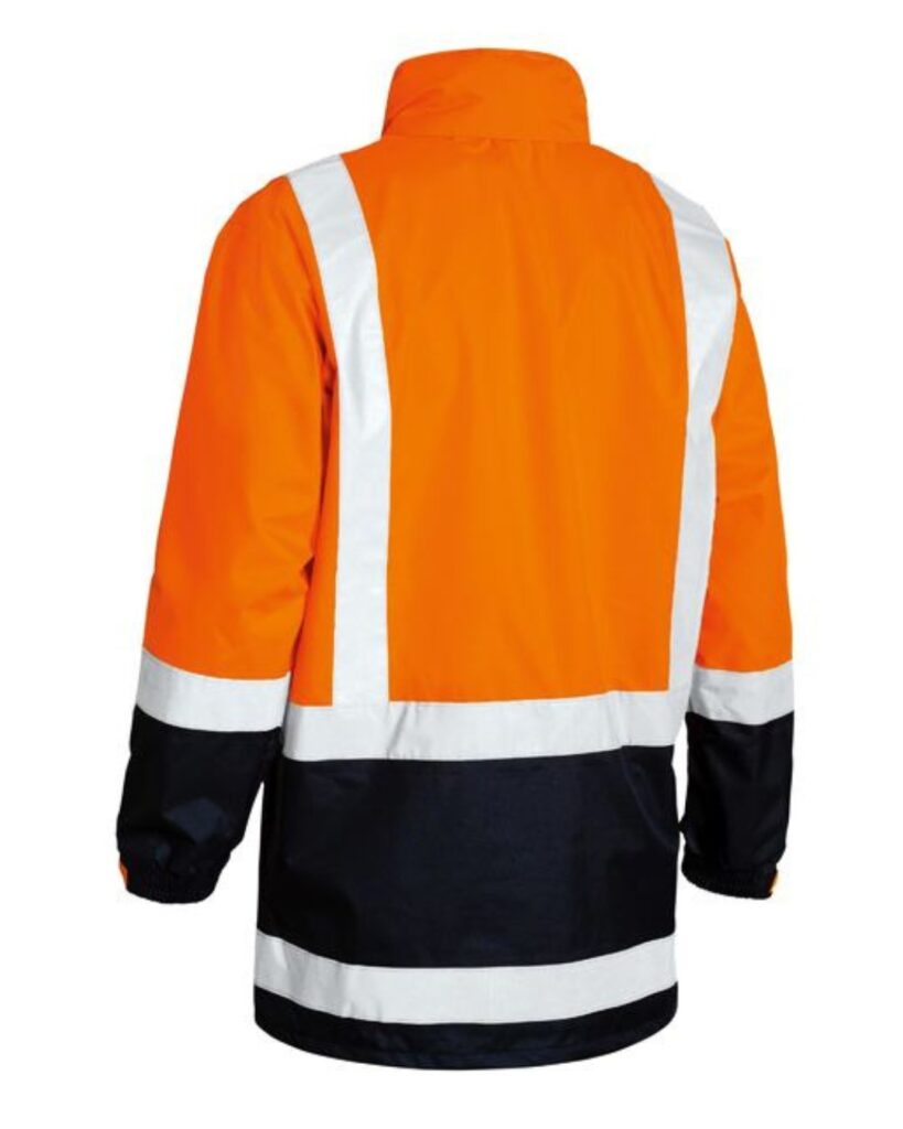 Taped Hi Vis Rain Shell Jacket