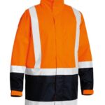 Taped Hi Vis Rain Shell Jacket