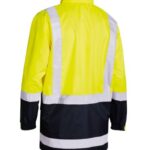 Taped Hi Vis Rain Shell Jacket