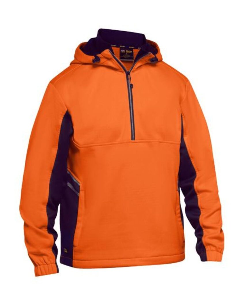 Hi Vis Liquid Repellent Fleece Hoodie