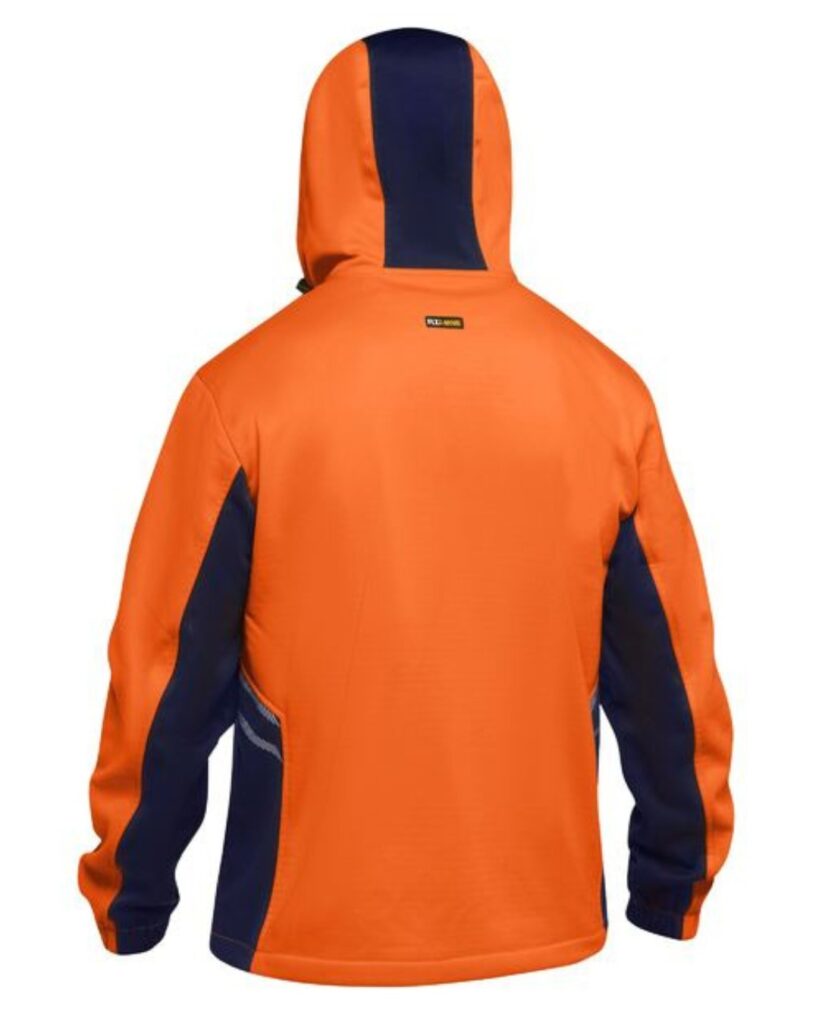 Hi Vis Liquid Repellent Fleece Hoodie