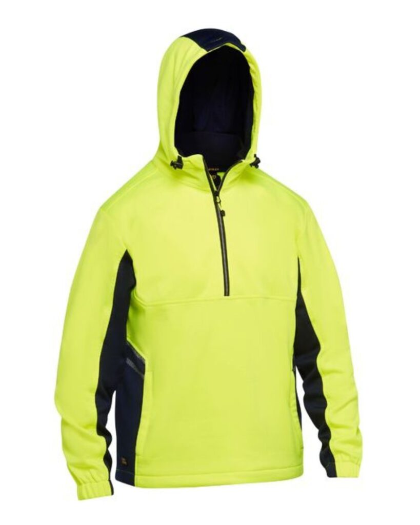 Hi Vis Liquid Repellent Fleece Hoodie