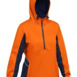 Women's Hi Vis Liquid Repellent Fleece Hoodie