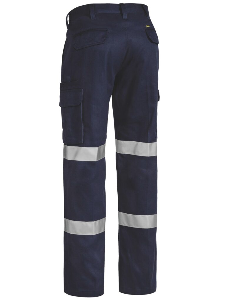 Taped Stretch Cotton Drill Cargo Pants