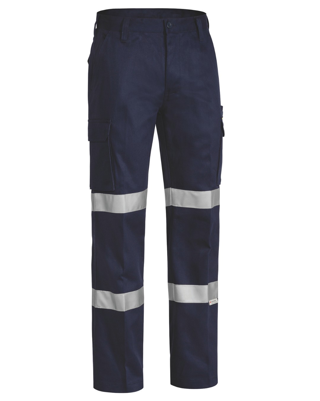 Taped Stretch Cotton Drill Cargo Pants
