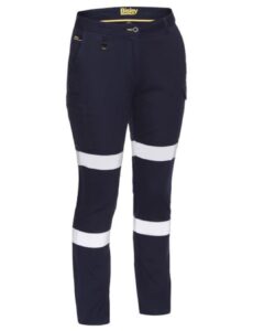 Bisley Women's Taped Cotton Cargo Pants - BPL6115T