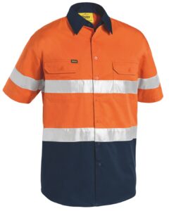 Bisley Taped Hi Vis Cool Lightweight Shirt - BS1896