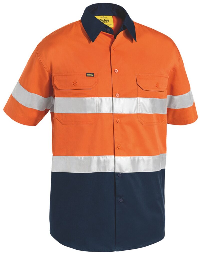 Bisley Taped Hi Vis Cool Lightweight Shirt - BS1896