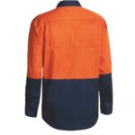 Bisley Hi Vis Cool Lightweight Drill Shirt - BS6895