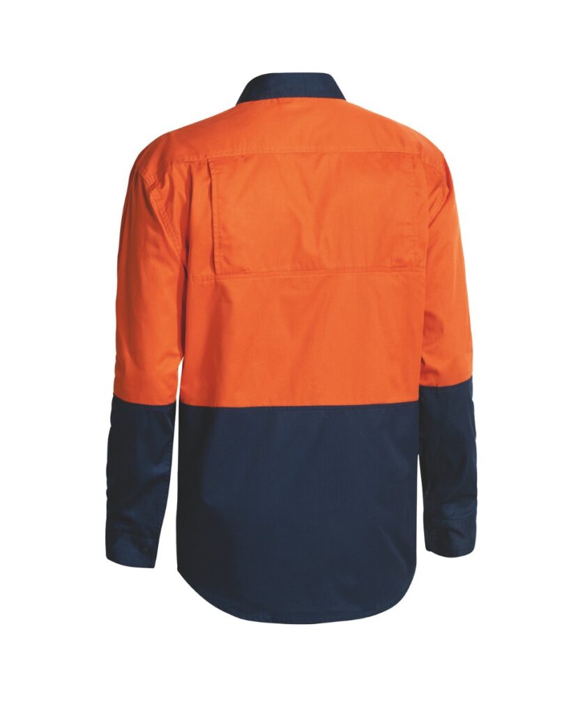 Bisley Hi Vis Cool Lightweight Drill Shirt - BS6895