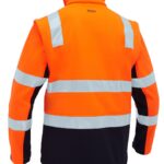 Bisley Taped Two Tone Hi Vis 3 in 1 Soft Shell Jacket