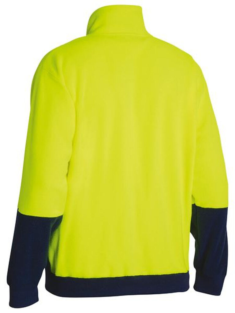 Bisley Hi Vis Polar fleece Zip Pullover - BK6889