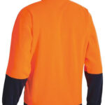 Bisley Hi Vis Polar fleece Zip Pullover - BK6889