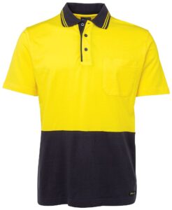 JB's Hi Vis S/S 100% Cotton Polo - 6CPHV