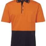 JB's Hi Vis S/S 100% Cotton Polo - 6CPHV