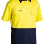 Bisley Hi Vis Cool Lightweight Drill Shirt - BS1895