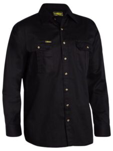 Bilsey Original Cotton Drill Shirt - Long Sleeve - BS6433