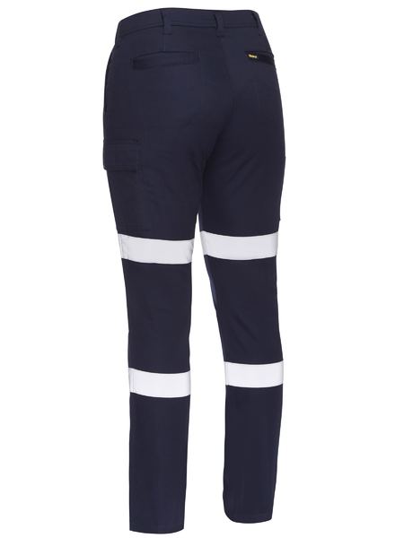Bisley Women's Flx & Move™ Stretch Canvas Elastic Waist Cargo Pants - BPCL6338