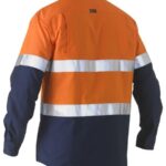 Bisley Recycle Taped Two Tone Hi Vis Drill Shirt - BS6996T