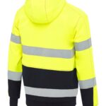 Bisley - BK6988T Taped Hi Vis Zip Fleece Hoodie with Sherpa Lining
