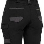 Bisley Women's Flx & Move™ 4-Way Stretch Zip Cargo Short - BSHL1332