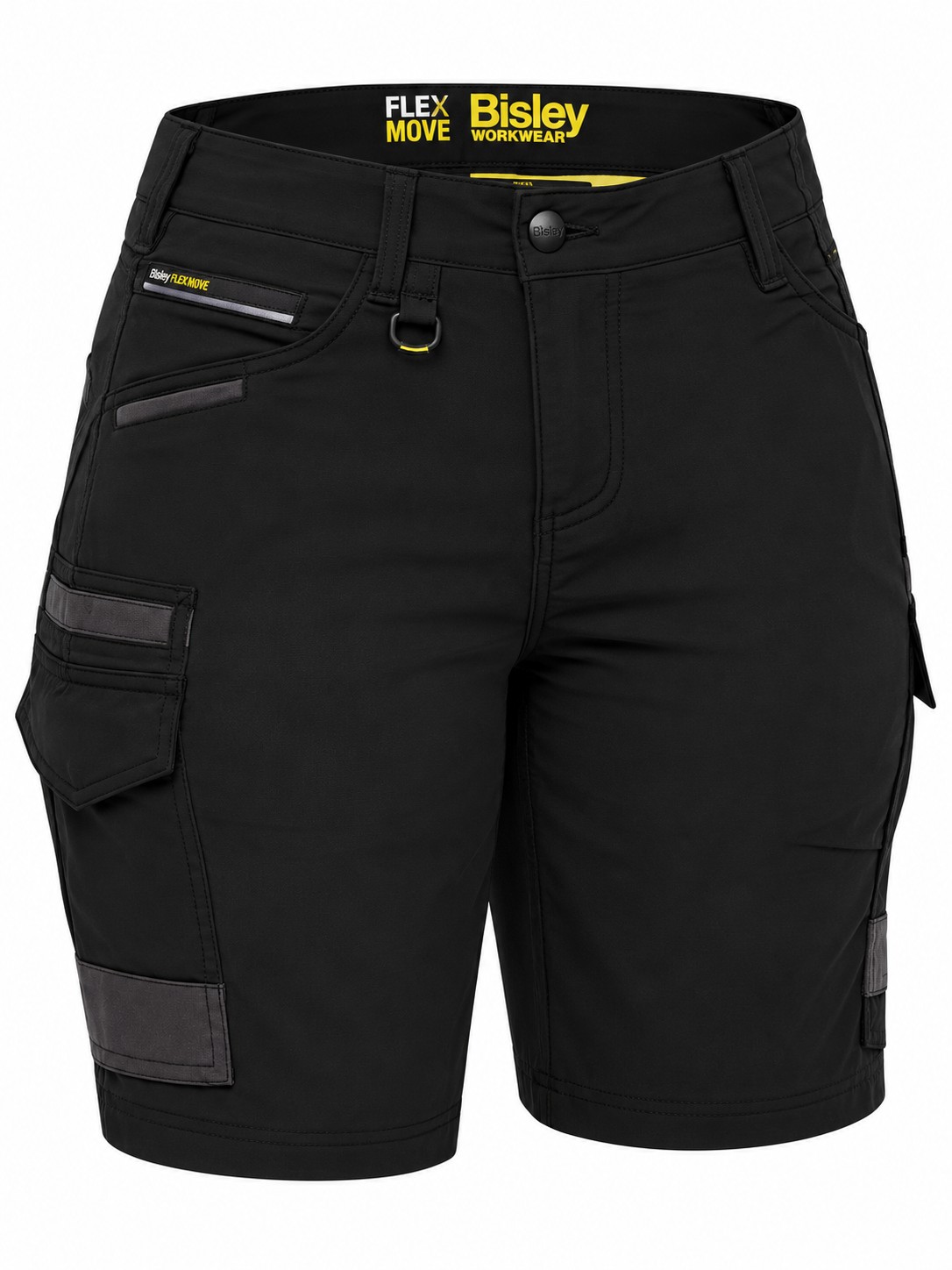 Bisley Women’s Flx & Move™ 4-Way Stretch Zip Cargo Short – BSHL1332